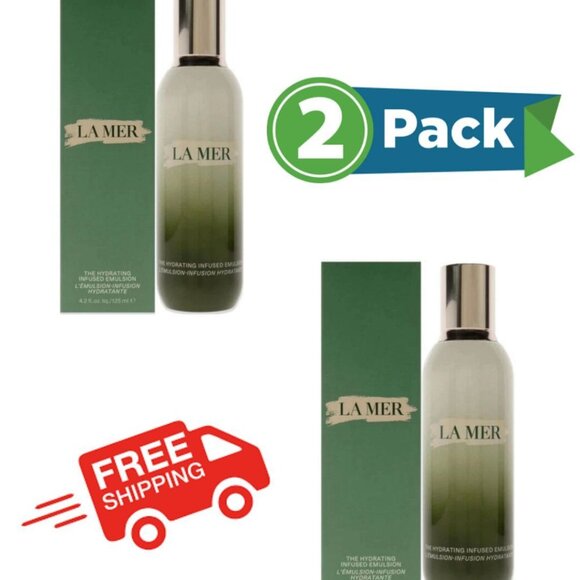 Branded Other - La Mer Hydrating Infused Emulsion 4.2oz – Ultra-Light Hydration, NIB  2x